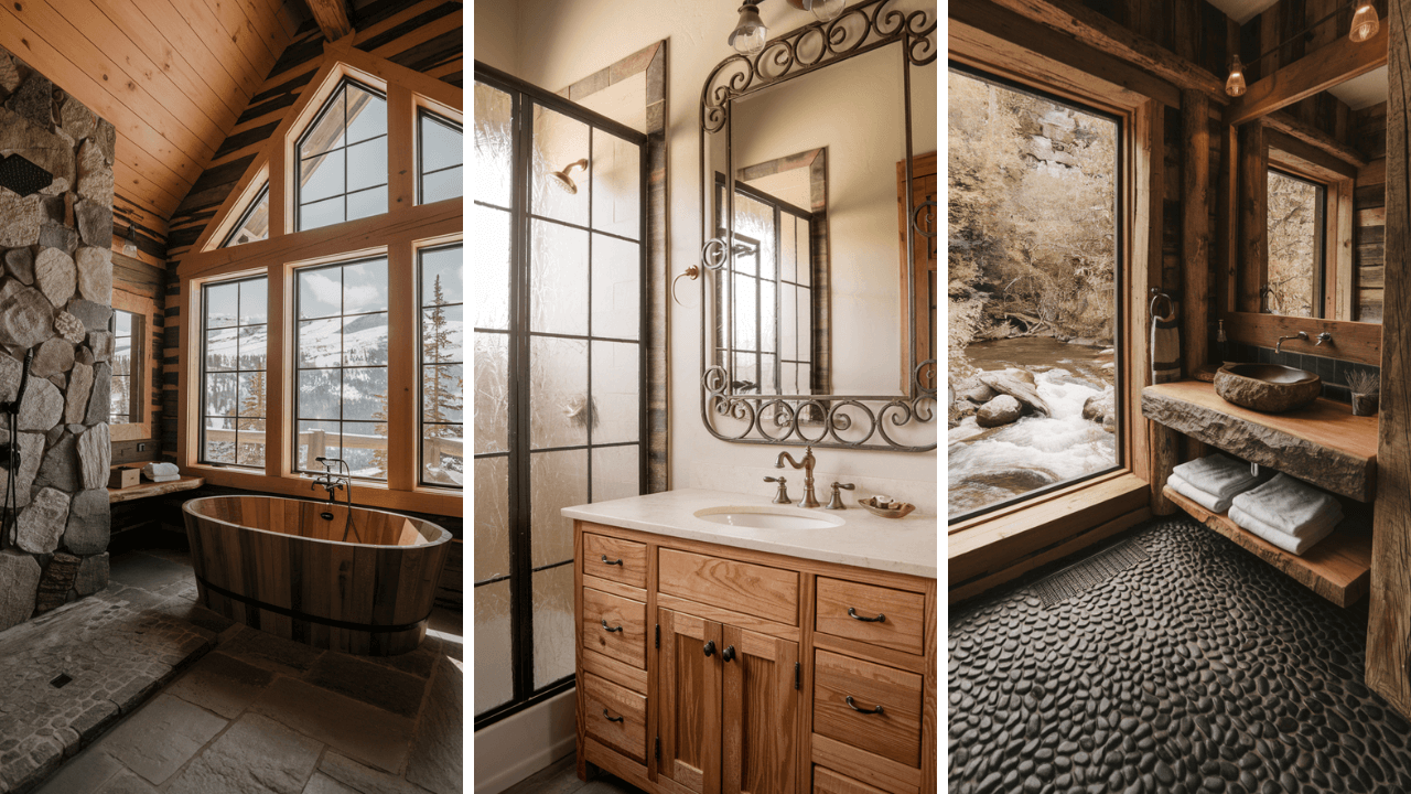 Cool Rustic Bathroom Ideas